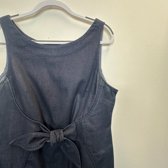 Anthropologie Holding Horses Clara Denim Dress Size 14 - Picture 6 of 13